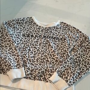 Leopard Print Sweatshirt